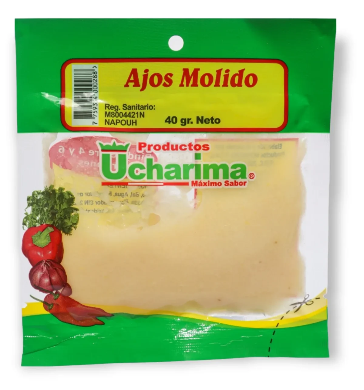 Ajo Molido Ucharima 40gr - Imagen 1