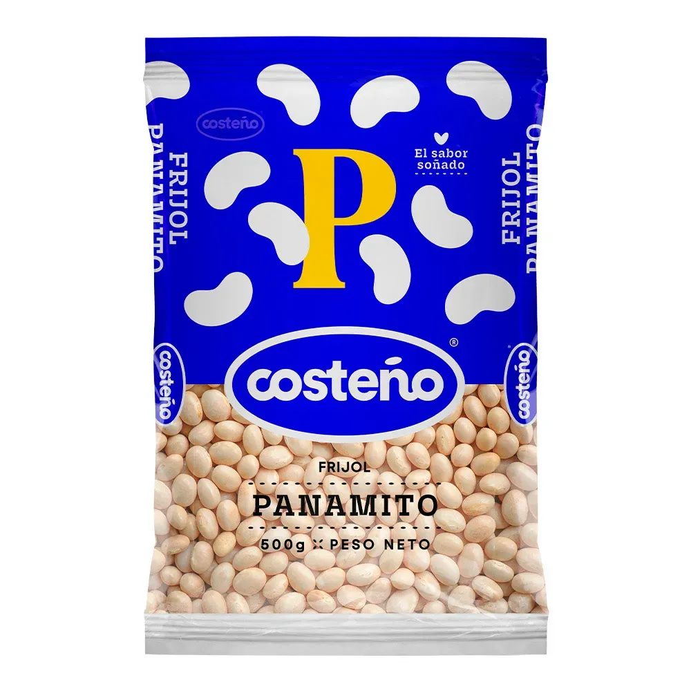 Frijol-Panamito-Costeno-500g.webp Frijol Panamito Costeño 500G - Imagen 1