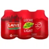Leche Laive Light Botella 390G Six pack