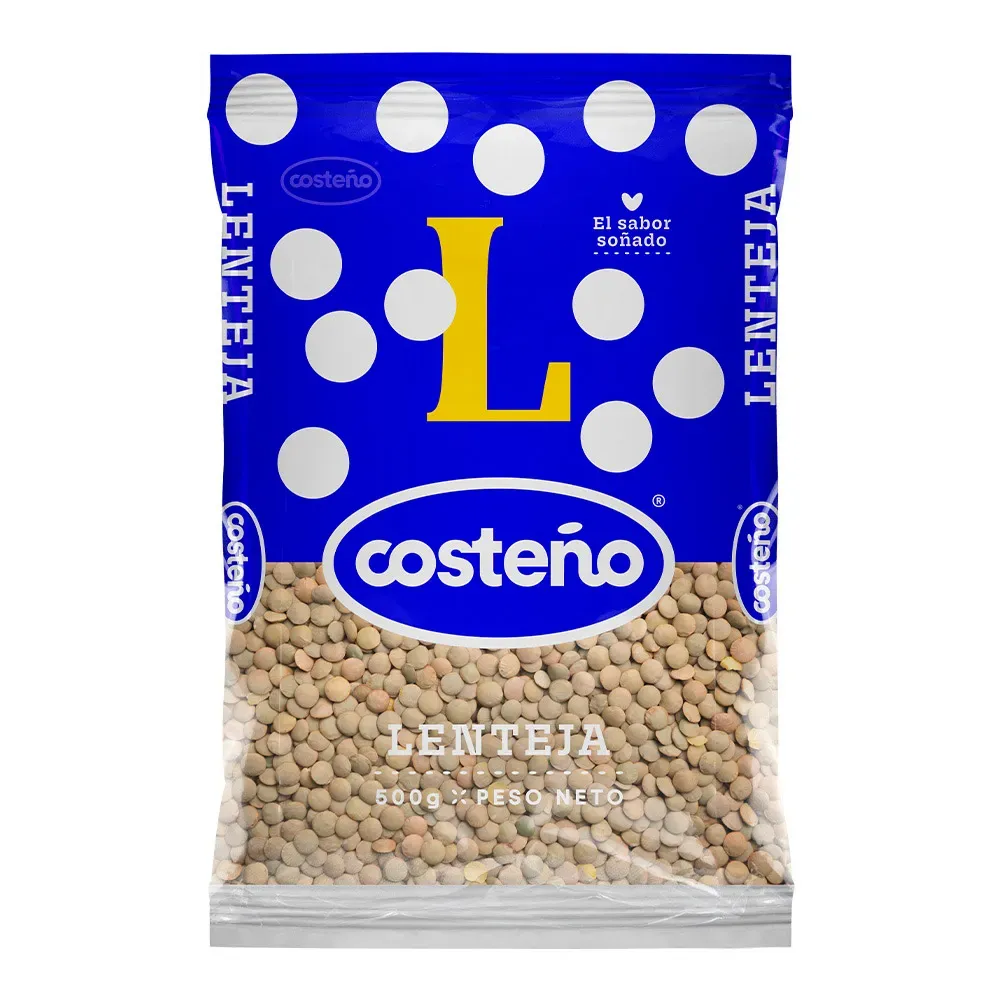 Lenteja-Costeno-500g.webp Lenteja Costeño 500G - Imagen 1