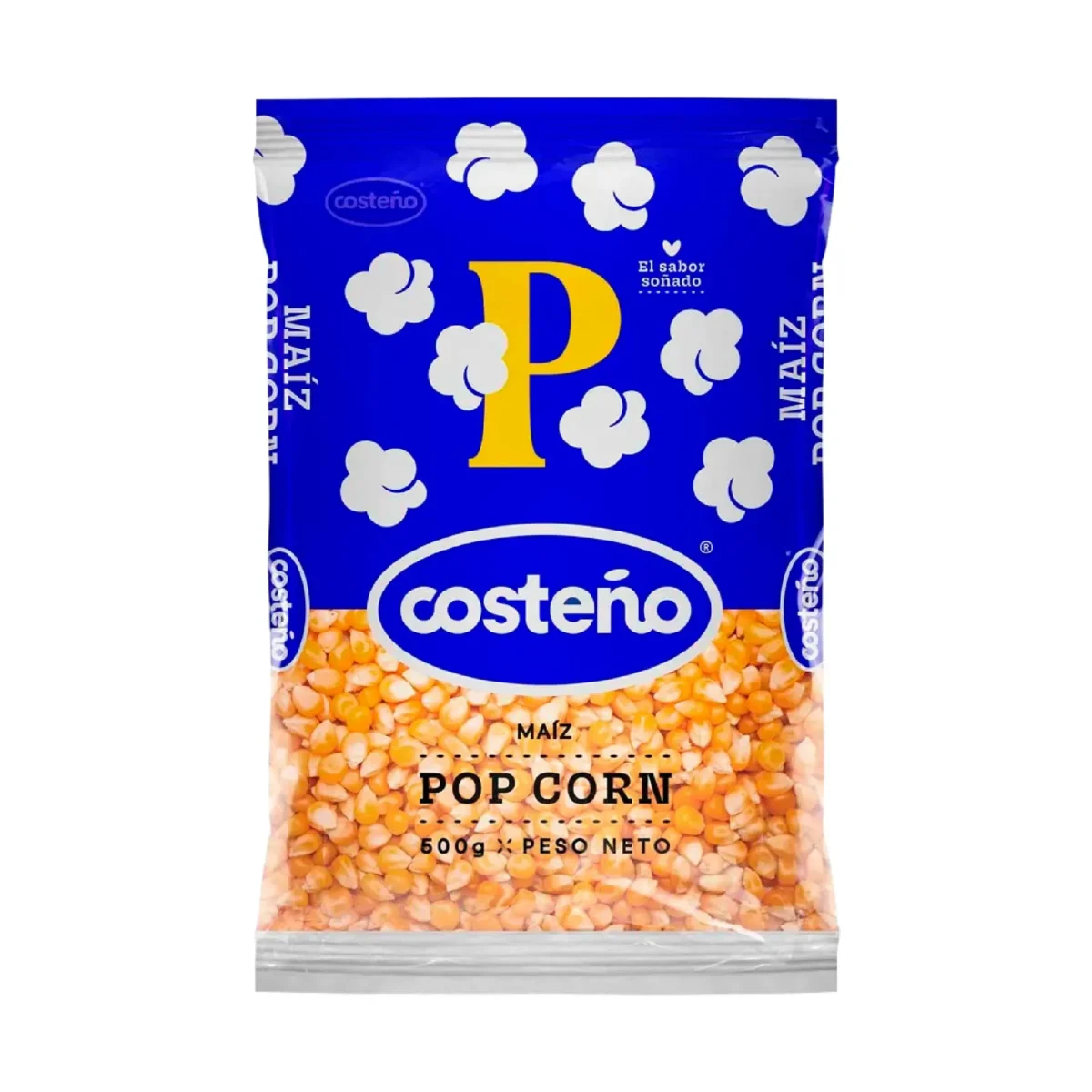 Pop Corn Bolsa Costeño 500G - Imagen 1