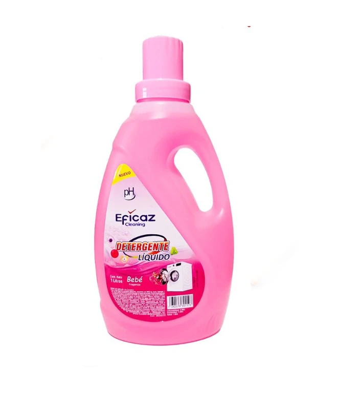detergente-aroma-bebe-1lt.webp Detergente Líquido Eficaz 1lt - Aroma Bebé - Imagen 1