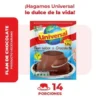 Flan UNIVERSAL Sabor a Chocolate Bolsa 150g - Imagen 3