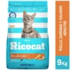 Alimento para Gatos RICOCAT Adultos Pollo, Sardina y Salmón Bolsa 9Kg