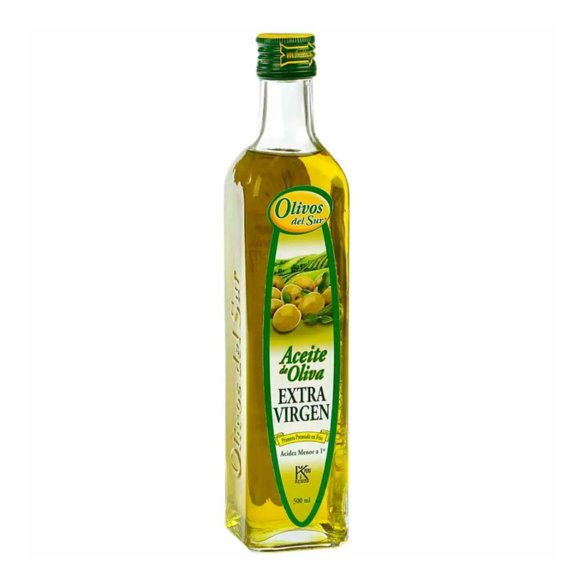 Aceite De Oliva Olivos Del Sur Extra Virgen X 500 Ml - Imagen 1