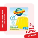 Gelatina UNIVERSAL Sabor a Piña 0% azúcar Caja 19g