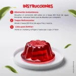 Gelatina Diet Universal con Stevia Fresa Caja 19 g - Imagen 2