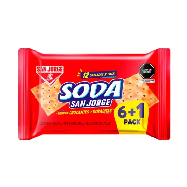Galletas San Jorge Soda Pack 7un