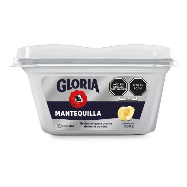 Mantequilla con Sal Gloria 390g