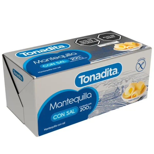 Mantequilla con Sal TONADITA Barra 200g